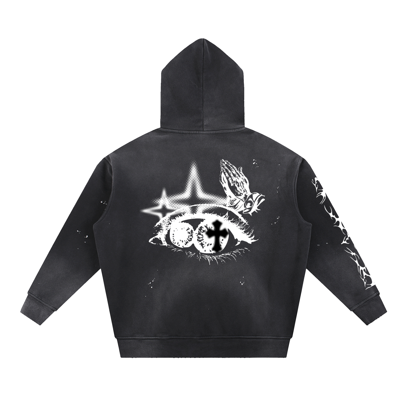 EYE OF FAITH ,Streetwear,Hoodie ,Christ