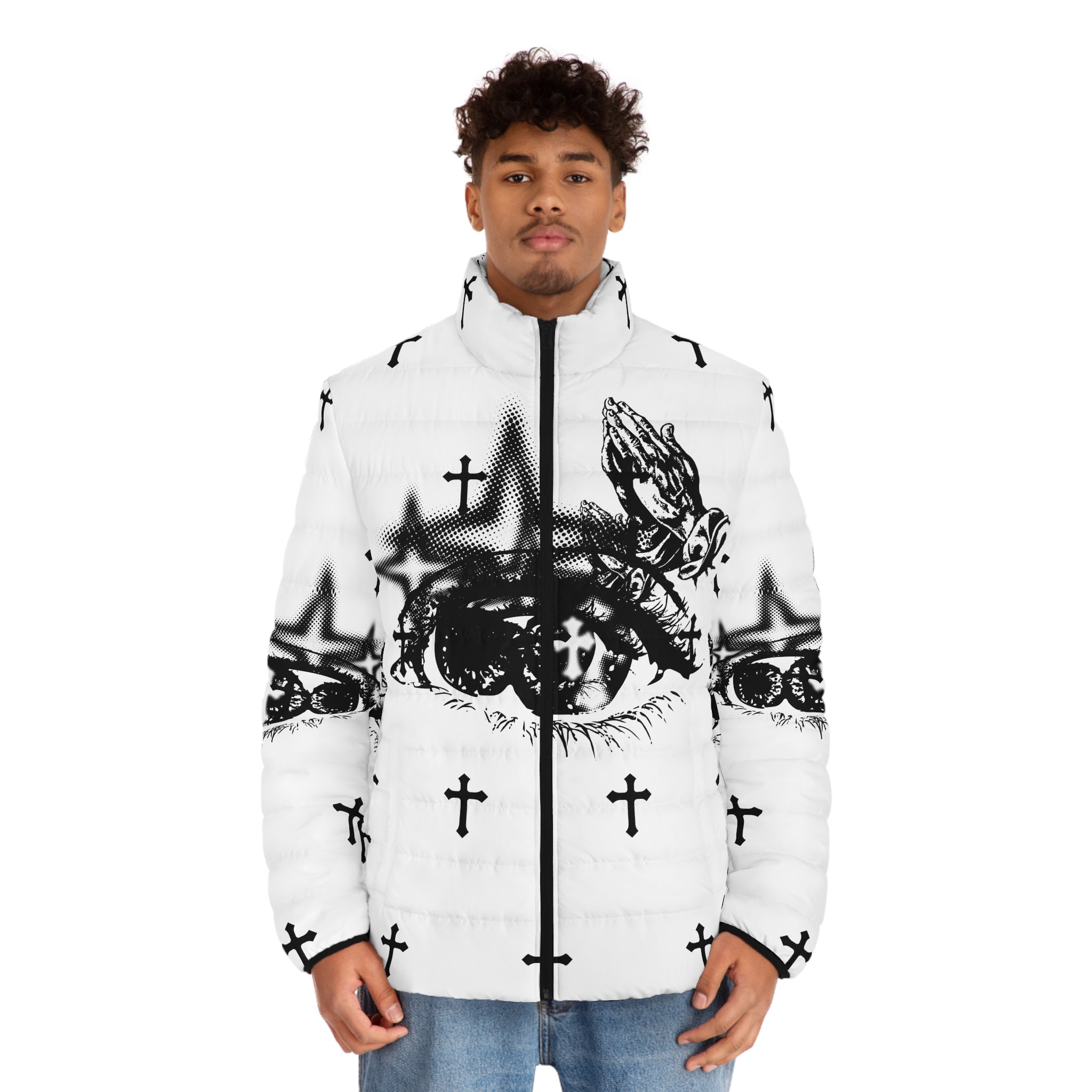 EYE OF FAITH - puffer jacket