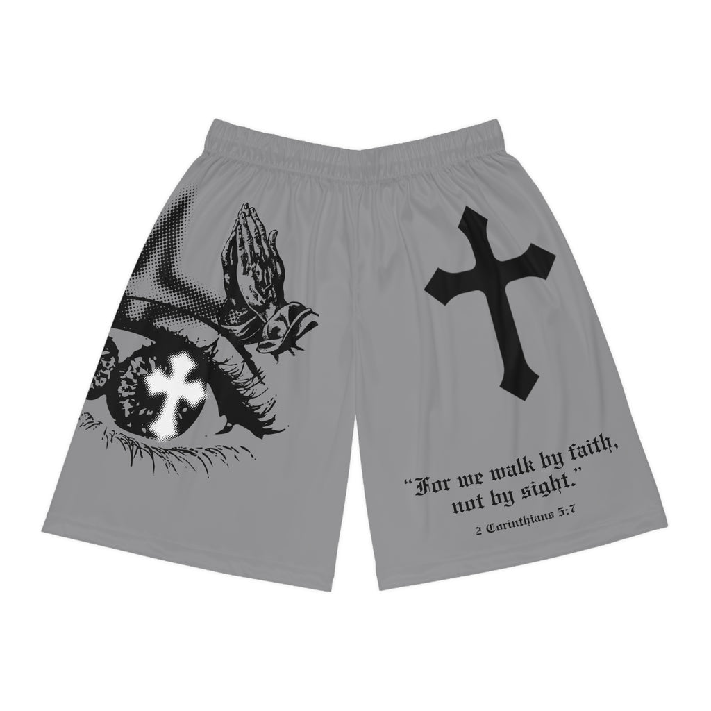 EYE OF FAITH - basketball shorts