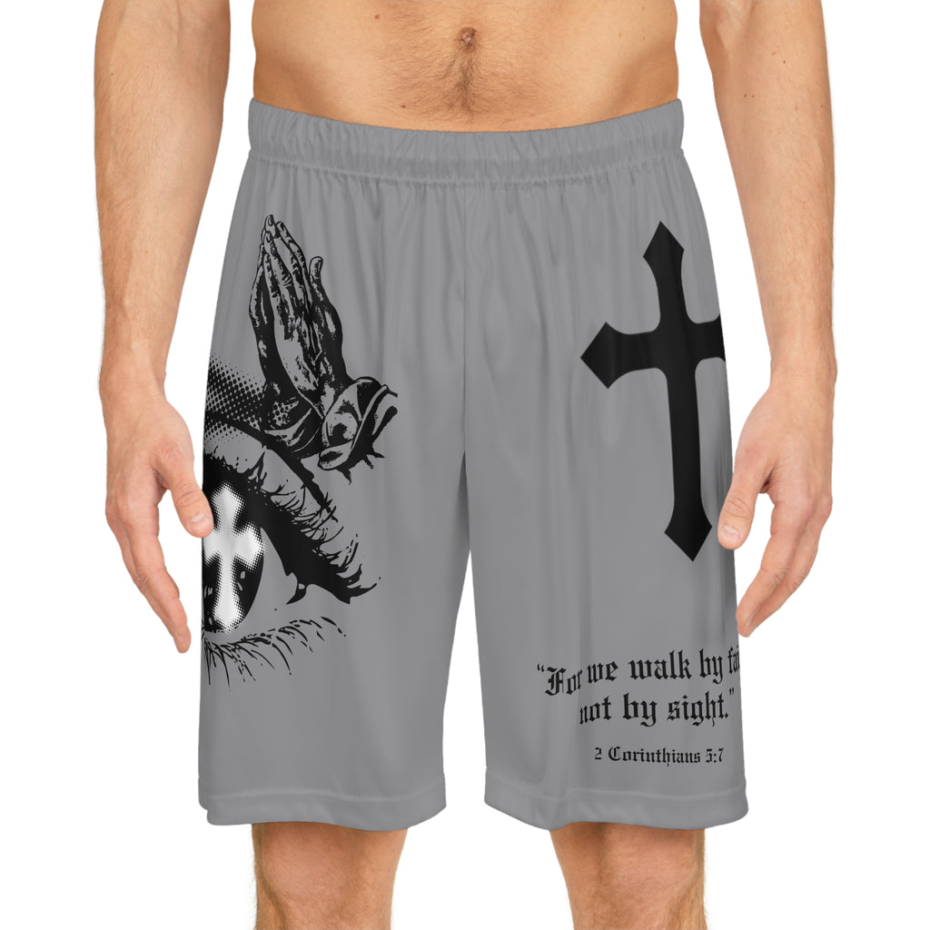 EYE OF FAITH - basketball shorts