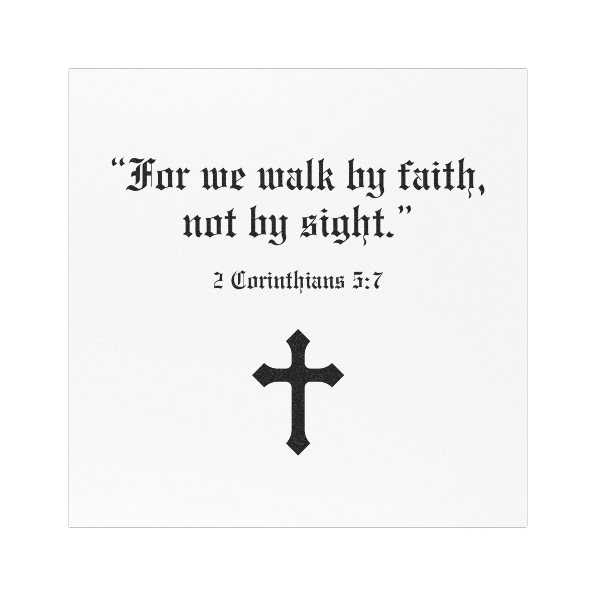 EYE OF FAITH - car magnet
