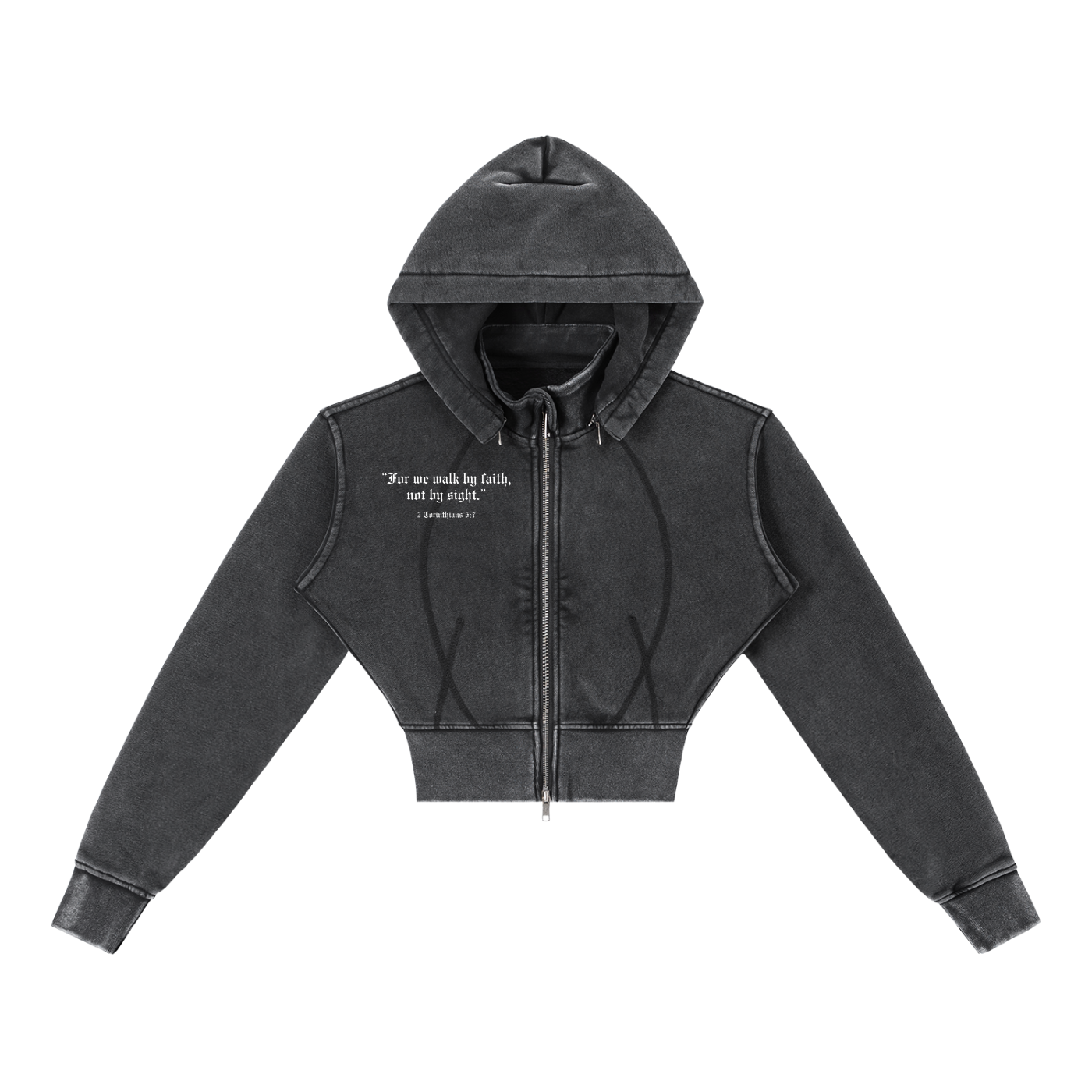 EYEOFFAITH ,Cropped hoodie ,Streetwear ,Christ