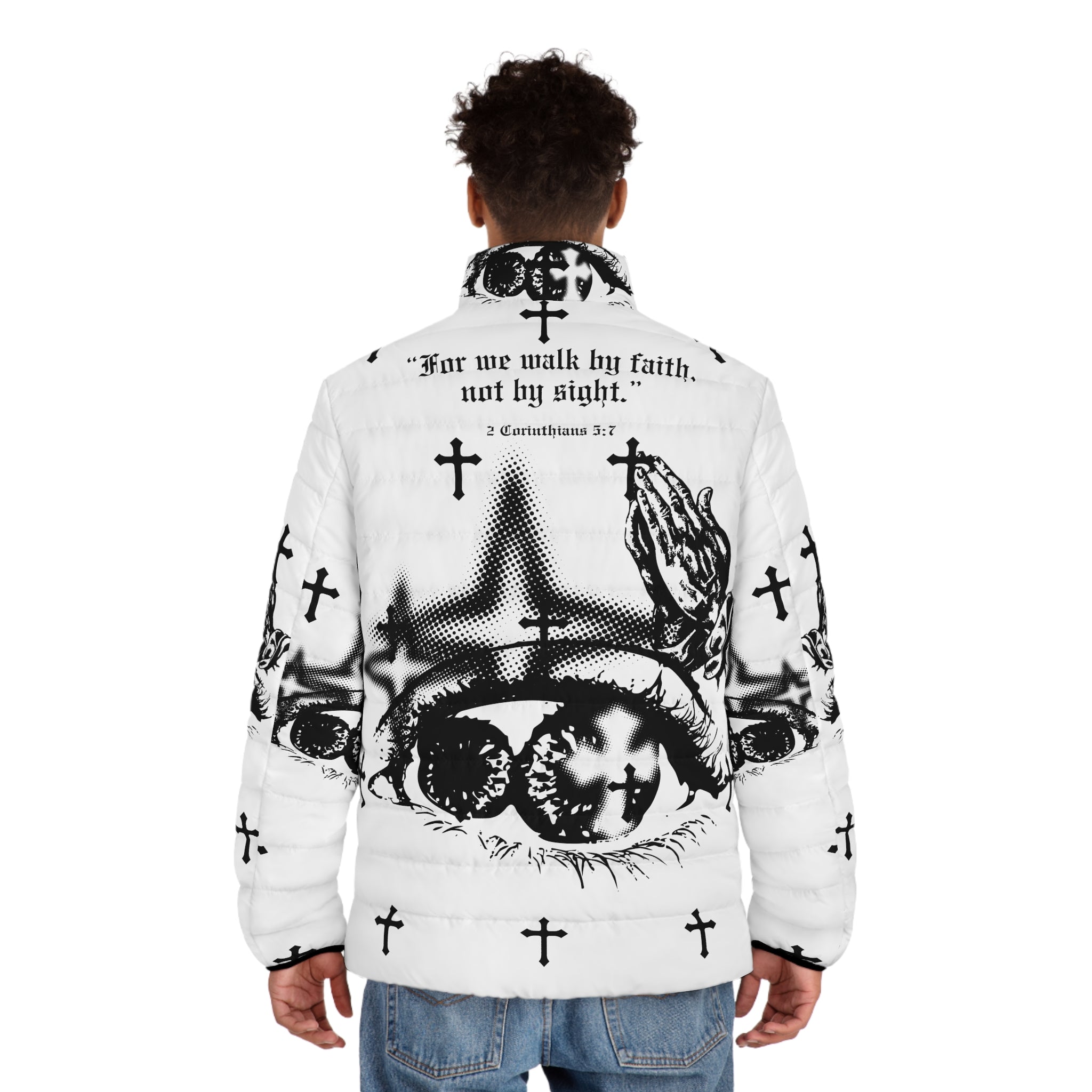 EYE OF FAITH - puffer jacket