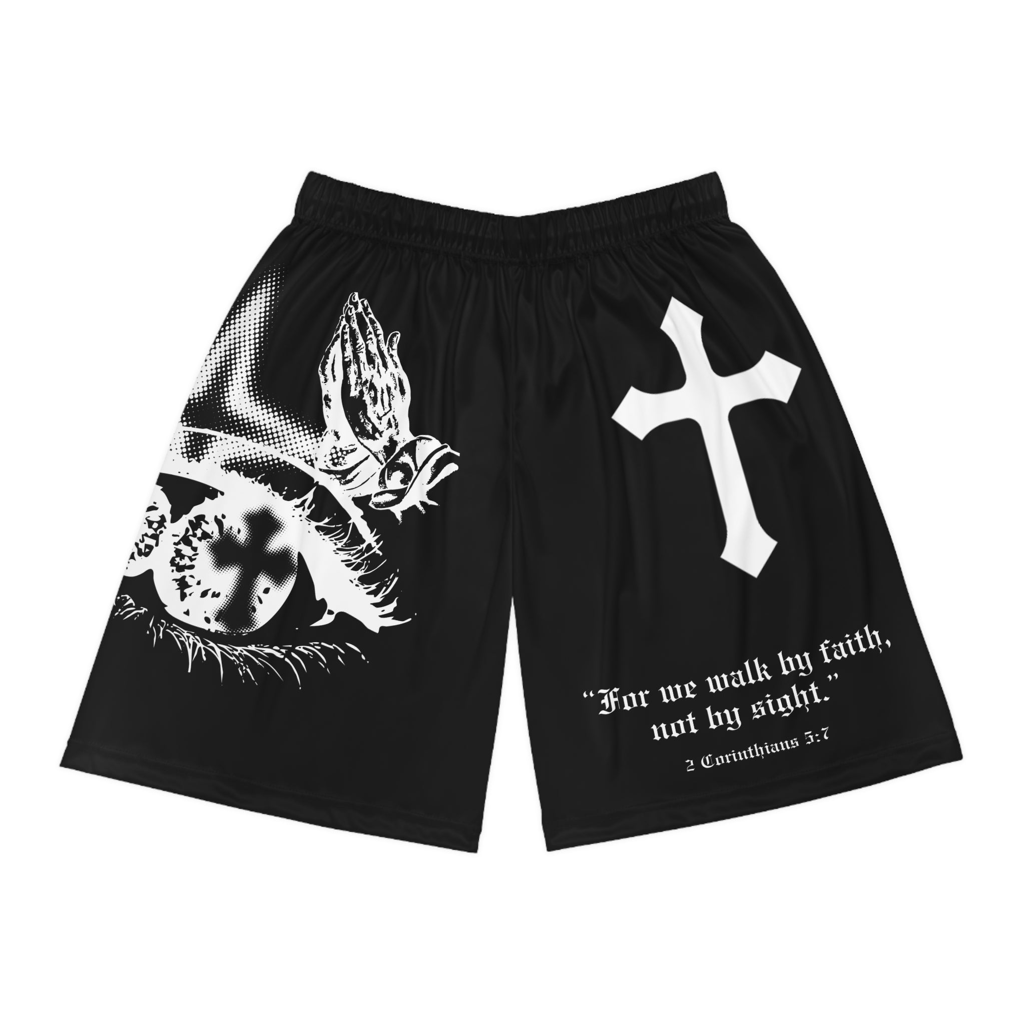 EYE OF FAITH - basketball shorts