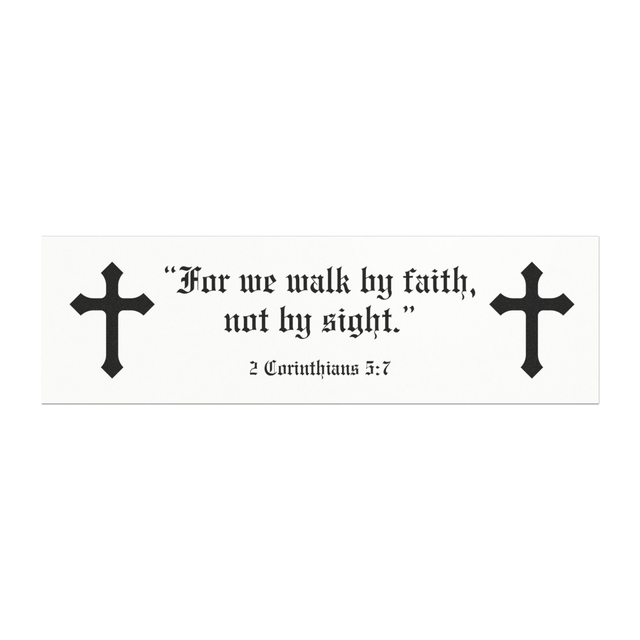 EYE OF FAITH - car magnet