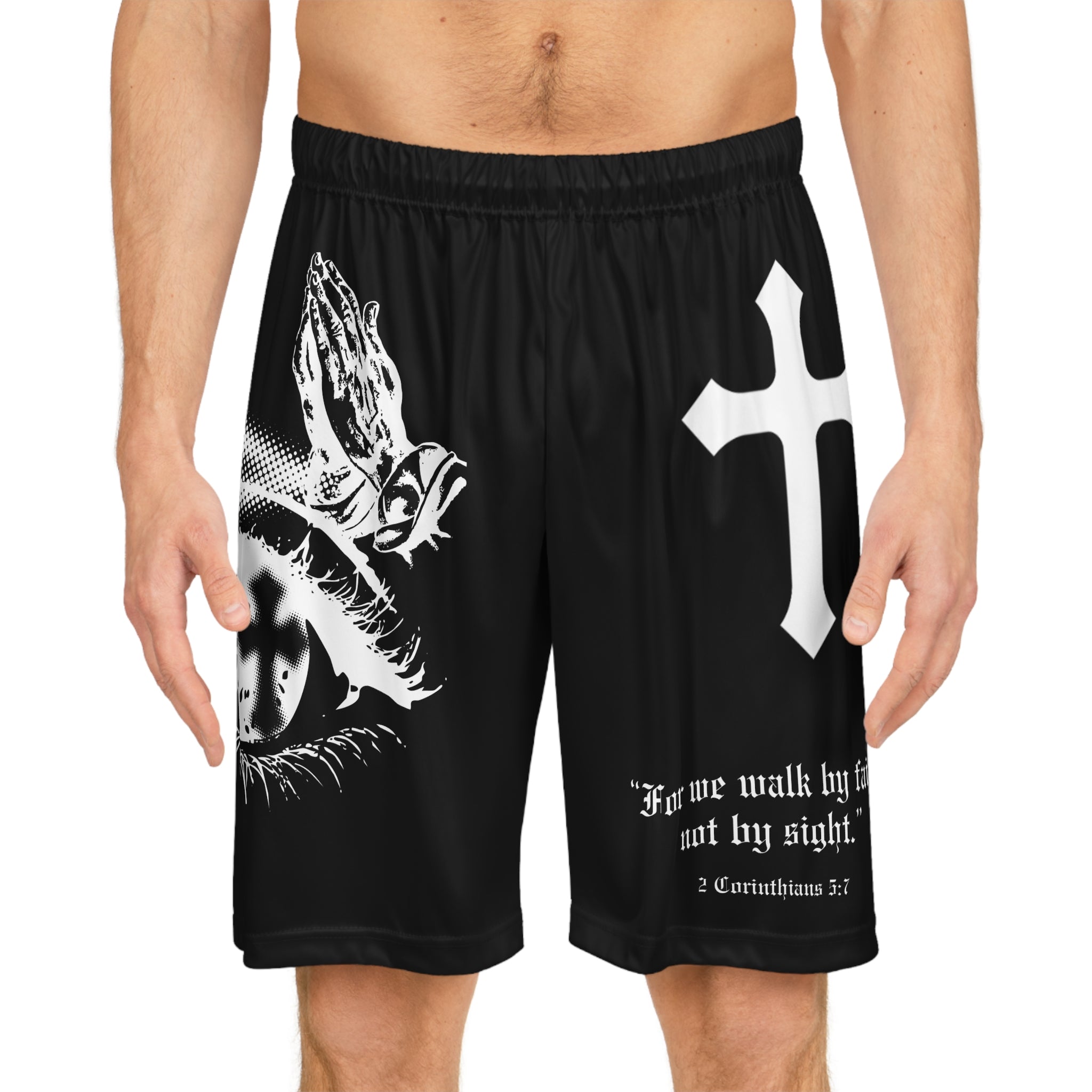 EYE OF FAITH - basketball shorts