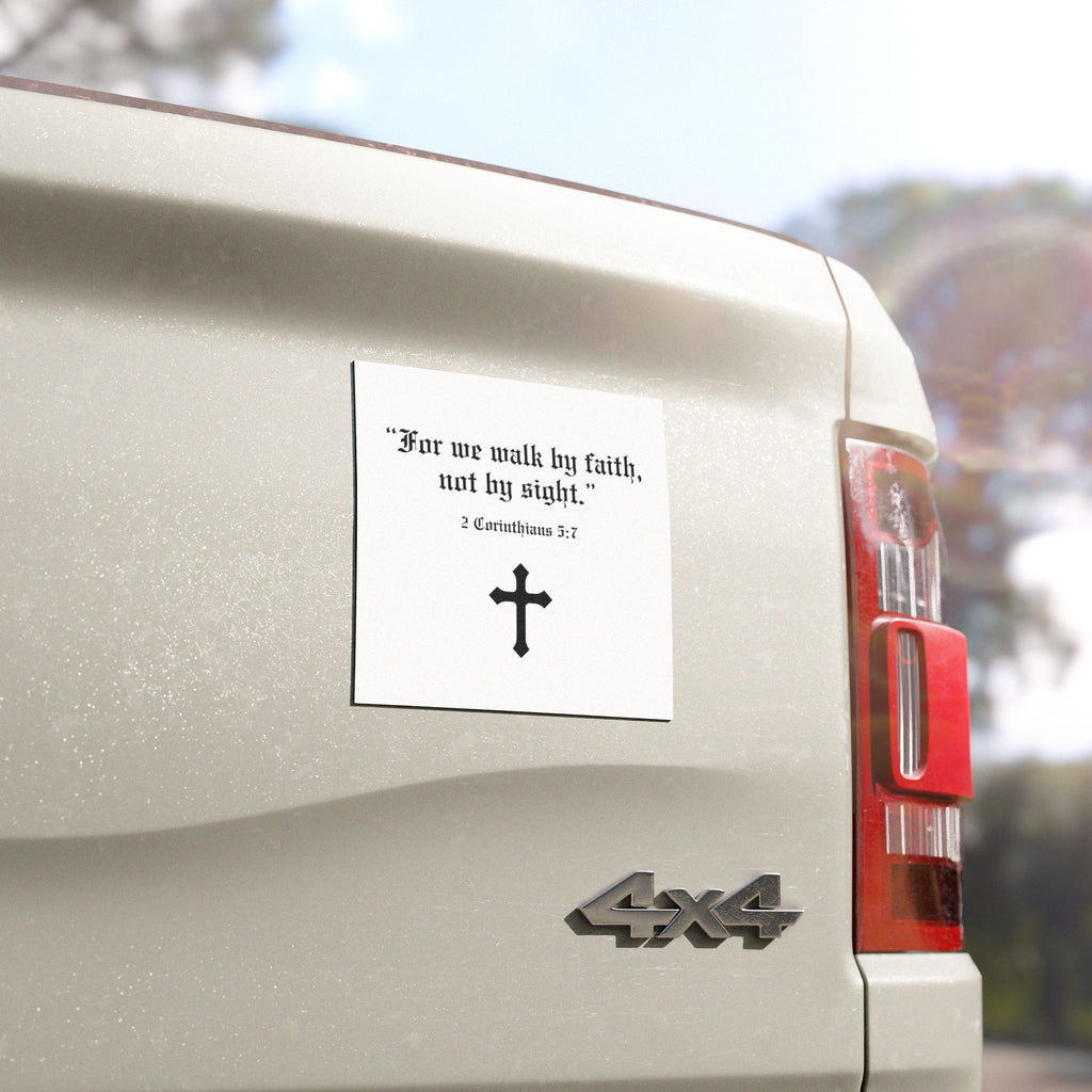 EYE OF FAITH - car magnet