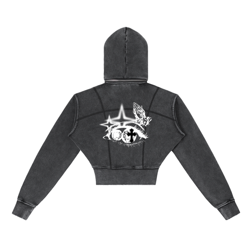 EYEOFFAITH ,Cropped hoodie ,Streetwear ,Christ